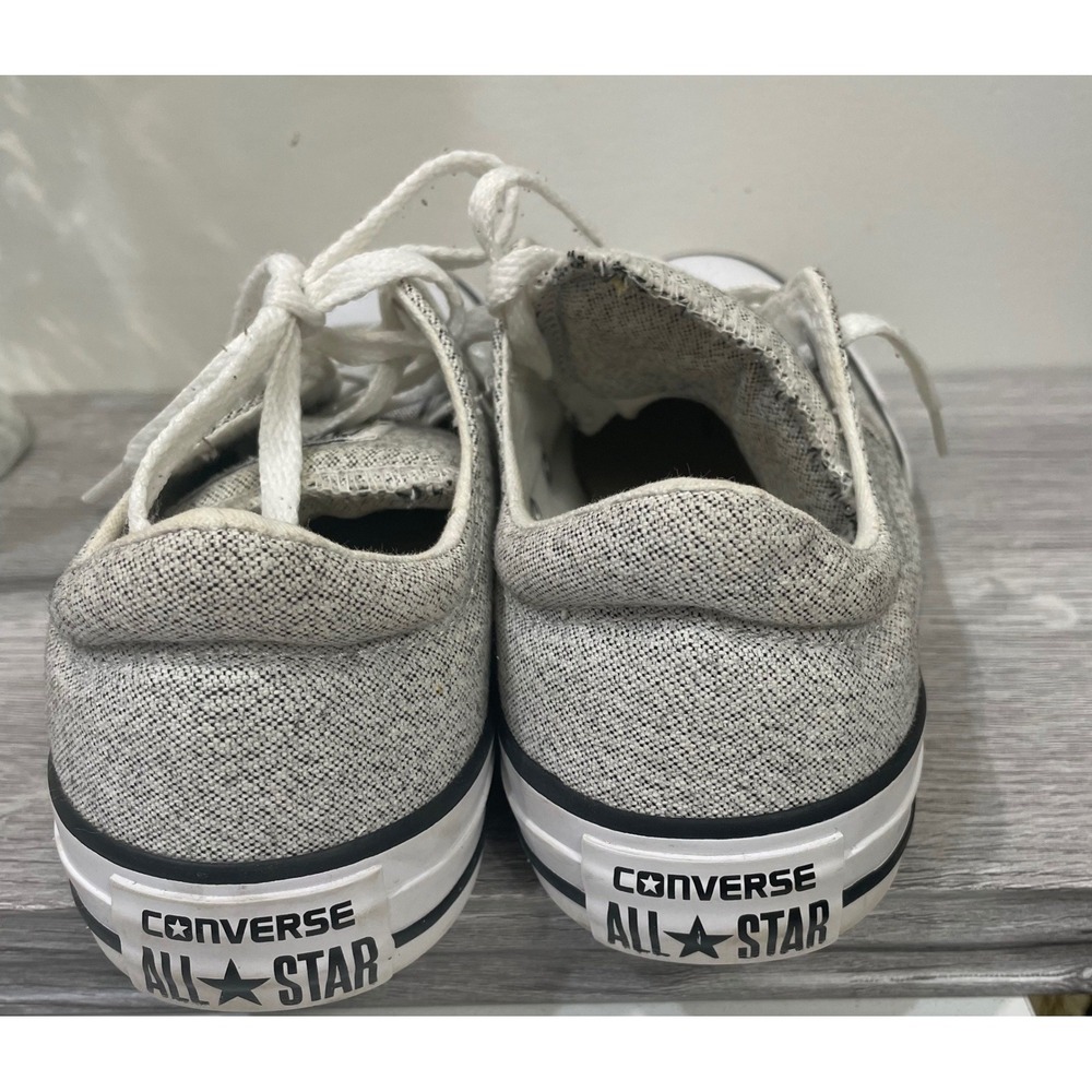 Converse Chuck Taylor All Star Madison‎ Grey Chambray Low Top Sneakers 549700F 7 - Picture 3 of 5
